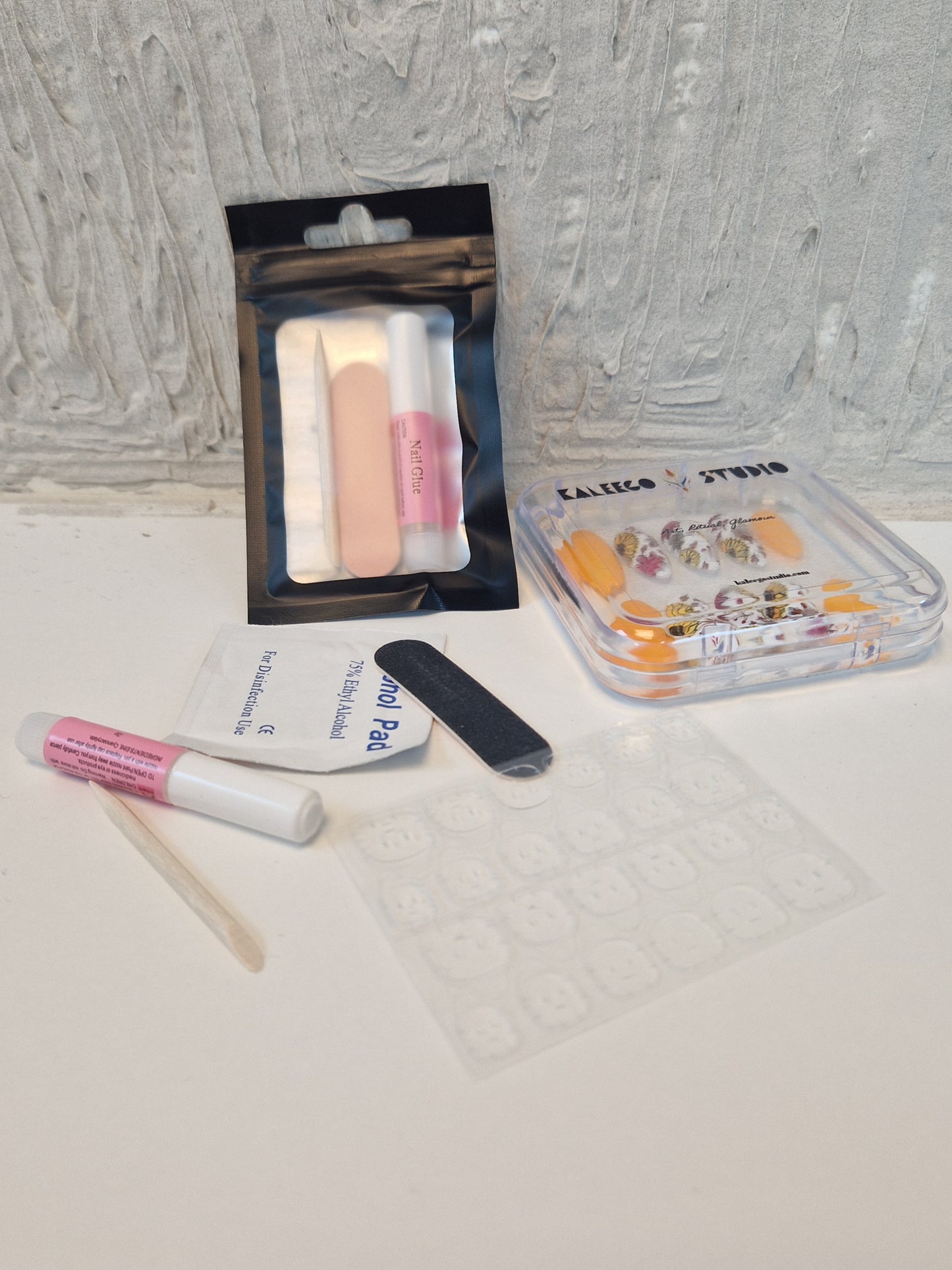 Midnight Depths – Handmade Press-On Nail Set