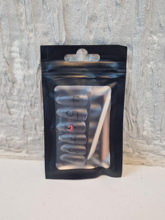 Press-on sizing kit