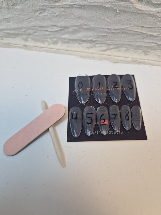 Press-on sizing kit